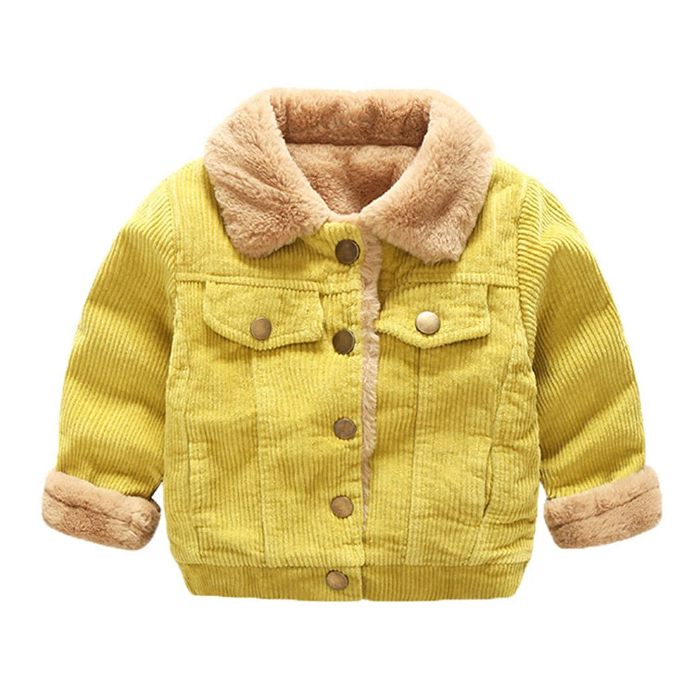 Plush Baby Boys/Girls Coat