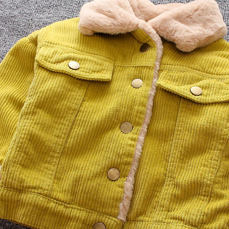 Plush Baby Boys/Girls Coat